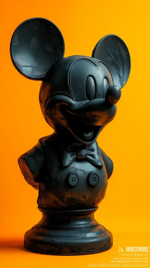 Mickey Mouse Side Profile
