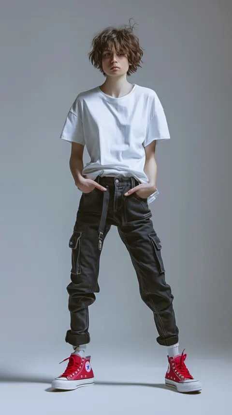 Model Streetwear Fashion Minimalist