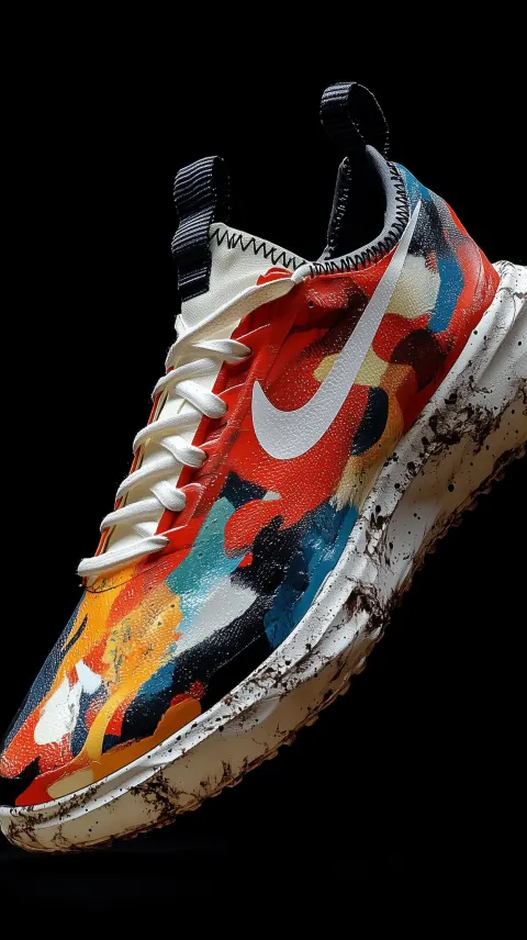 Nike Sneaker Camouflage Art