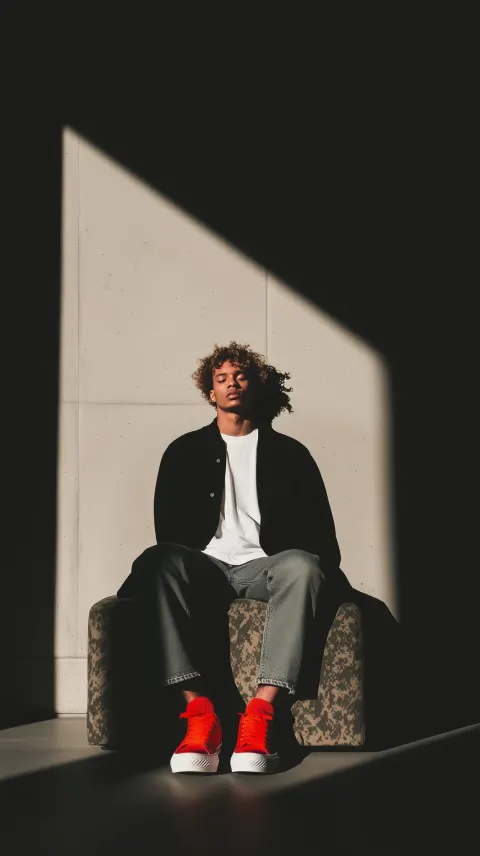 Male Model Camouflage Sofa