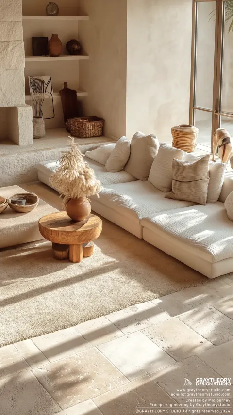 Realism Living room interior