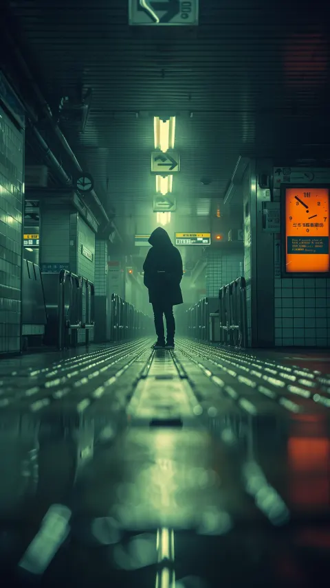 Person Subway Station Light