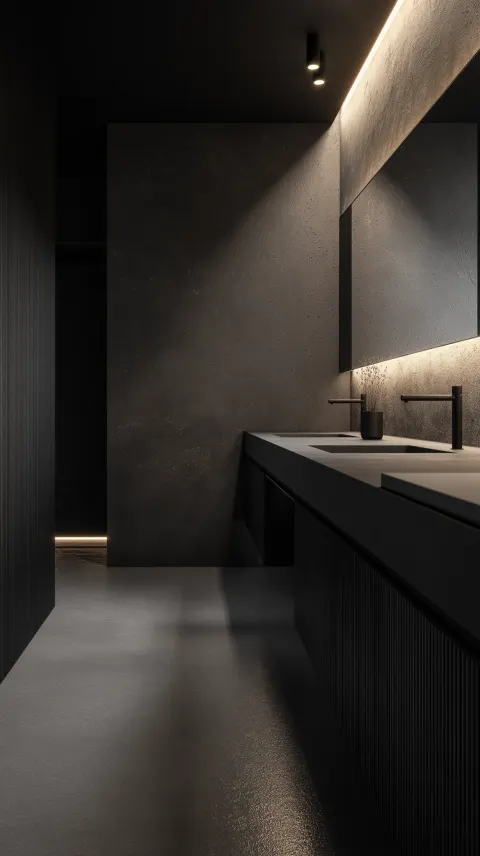 Minimalist Bathroom Concrete