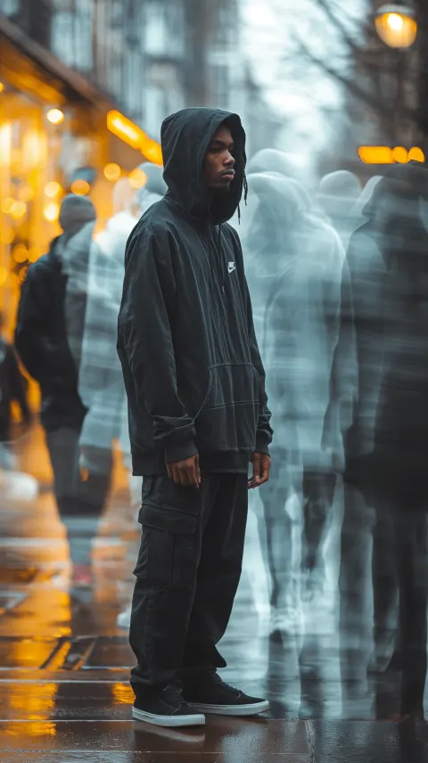 Professional Male Still Motion Blur