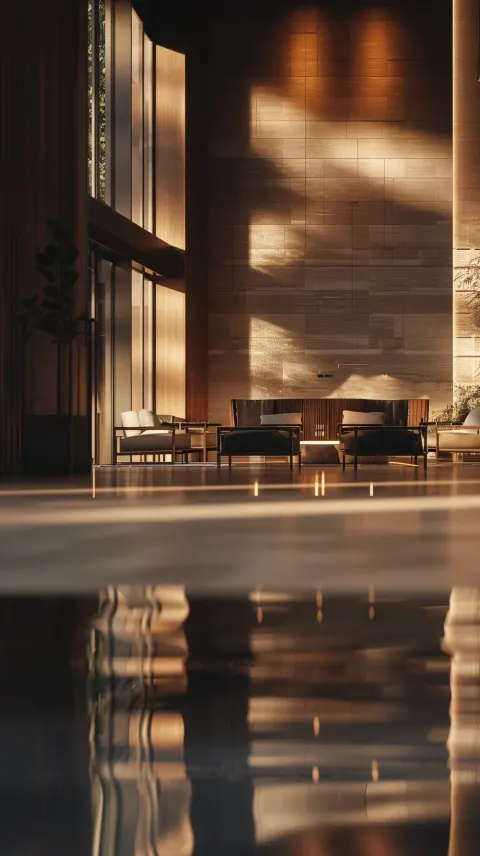 Boutique hotel reception