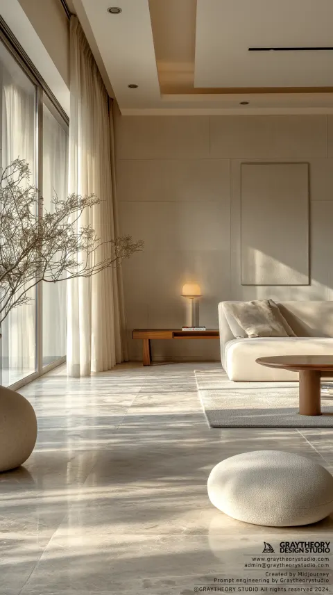Realism Living room interior