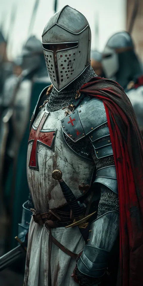Templar Knight Armor Photorealistic