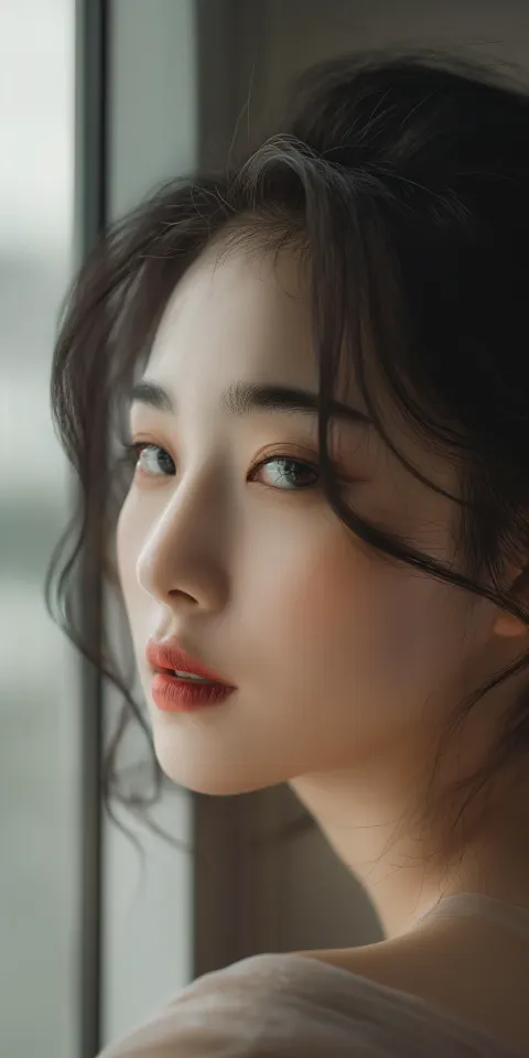 Korean Woman Beauty Standard Portrait