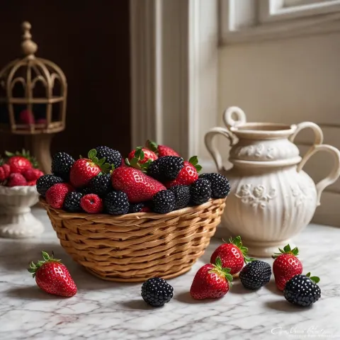 Victorian Berry Basket Garden
