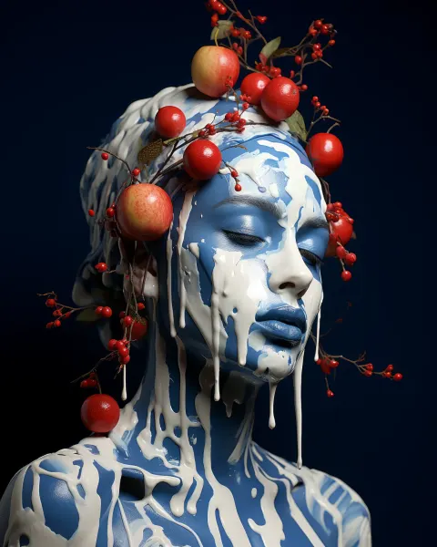Blue fruit