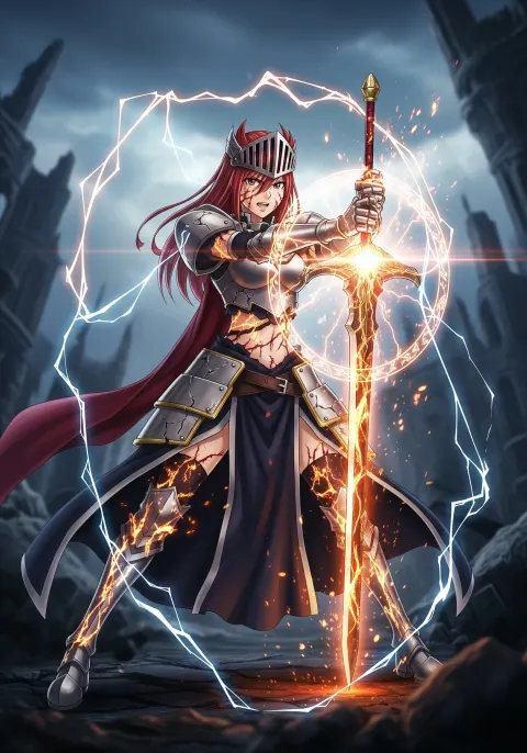 Erza Last Requip Fantasy Magic