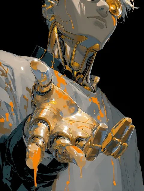 Android Artist Mechanical Hands Masterpiece