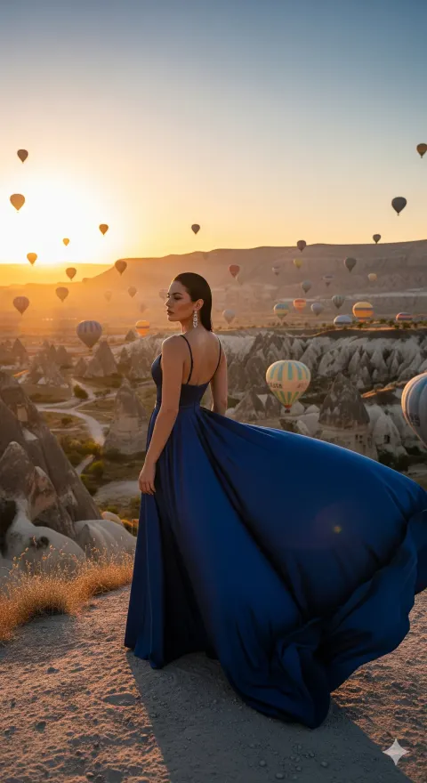 Woman Mardin Golden Hour Fashion