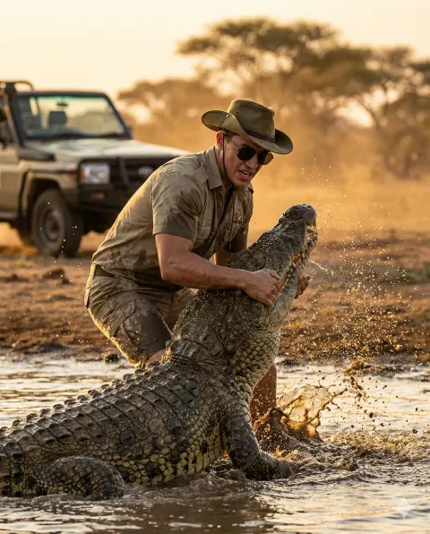 Safari Ranger Crocodile Action Wildlife