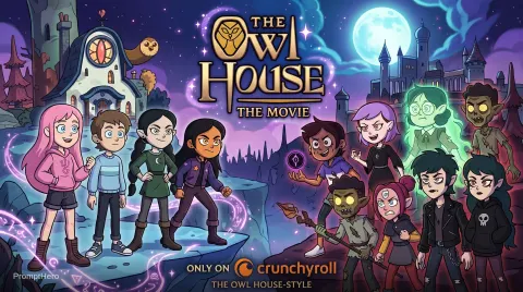 Owl House Movie Logo Characters