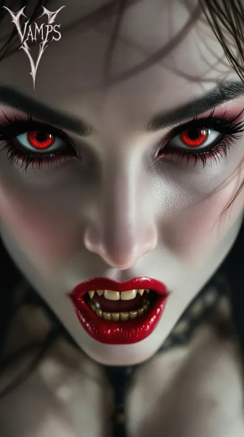 Vampire Woman Horror Magazine Cover