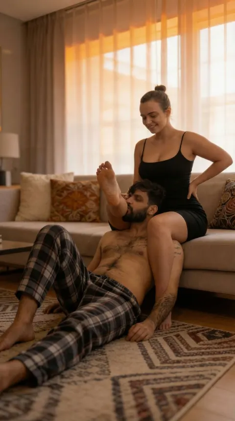 Foot Worship Close Up