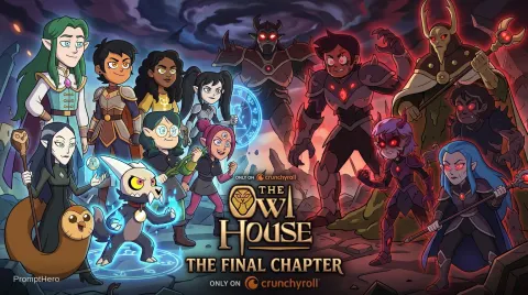 Owl House Characters Logo
