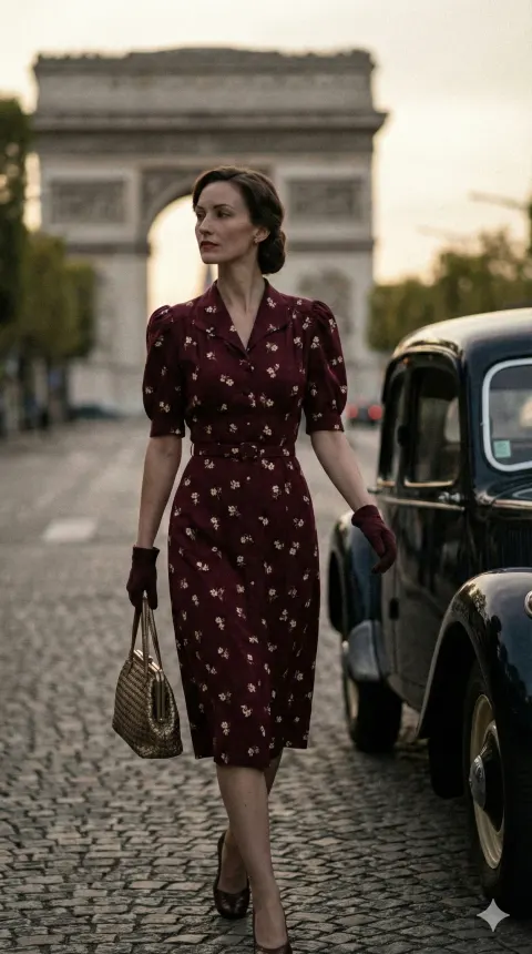 1940s European Street Fashion