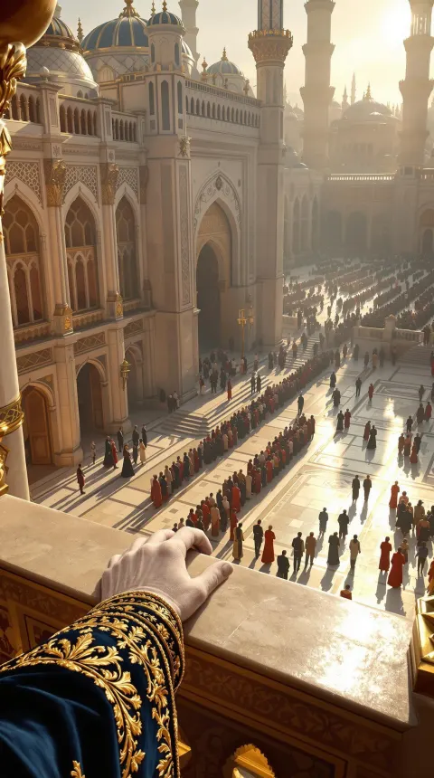 Sultan Morning Sunlit Palace