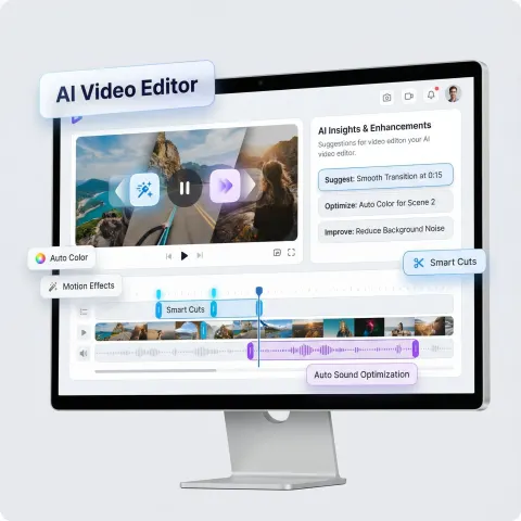 AI Video Editor Dashboard