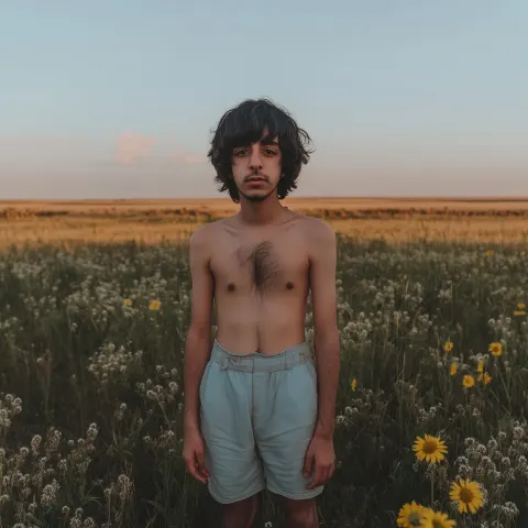 Handsome Latino Man Portrait