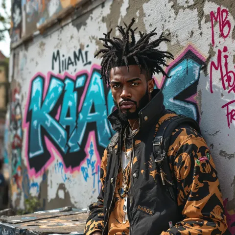 Urban Graffiti Anime Character