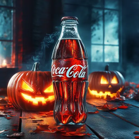 Halloween Coca Cola Advertisement
