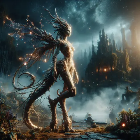 Fantasy Creature Digital Portrait