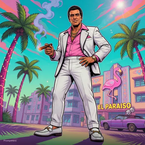 Al Pacino 1980s Miami