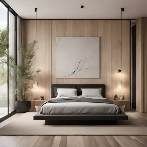 Tulum Zen Bedroom Interior