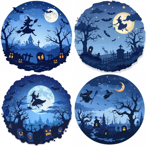 Witch Broom Graveyard Icon
