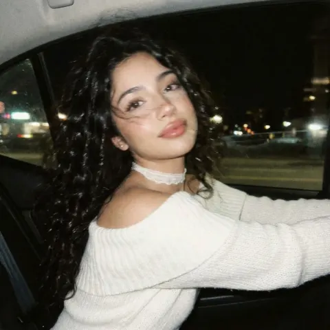 Woman Car Window Portrait