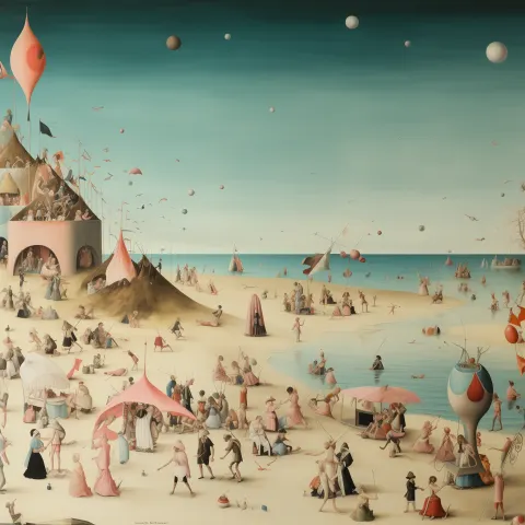Beach Party by Hieronymus Bosch