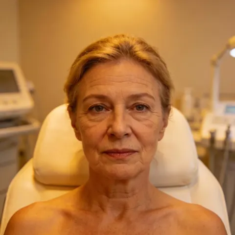 Mature Woman Dermatology Portrait