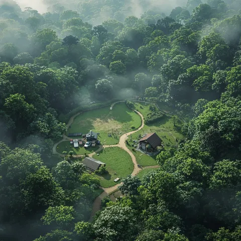 Jungle Base Drone Recon