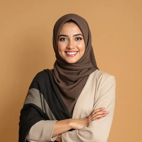 Arab Woman Confident Portrait
