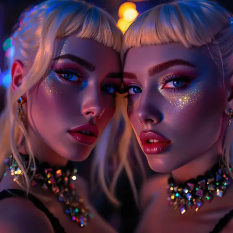 Albino Twin Sisters Nightclub