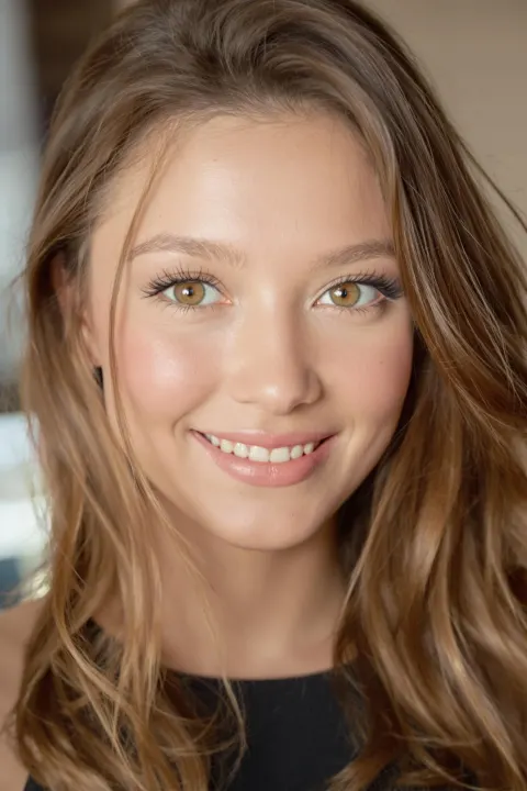 Young Influencer Closeup Portrait