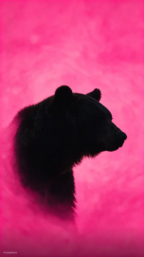 Bear Profile Silhouette