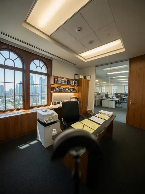 Office Interior Panoramic