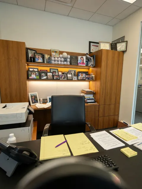 Virtual Office Set Background