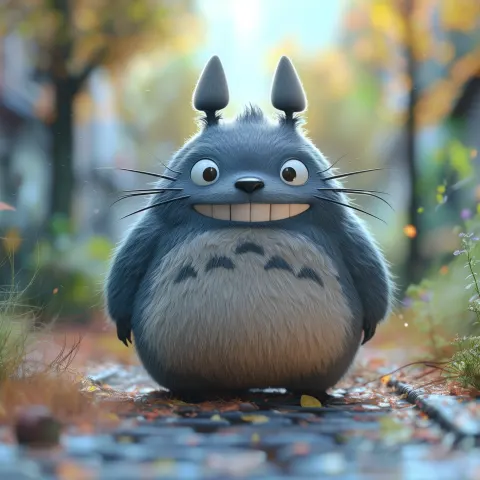 Realistic Totoro Studio Ghibli