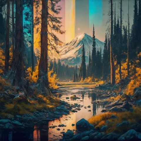 Holographic Painting Approach