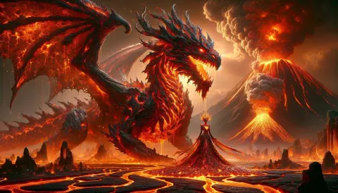 Dragonqueen Project: Volcanic Lava