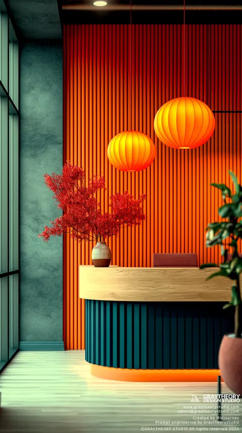 Reception Area Pendant Light