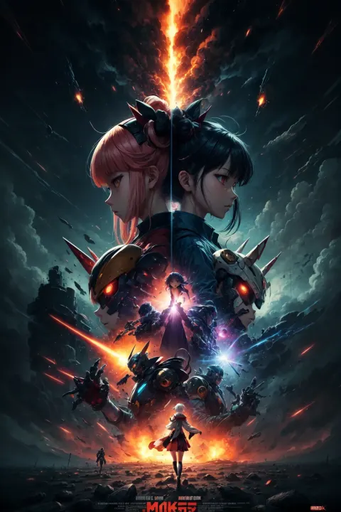 Anime Girl Movie Poster
