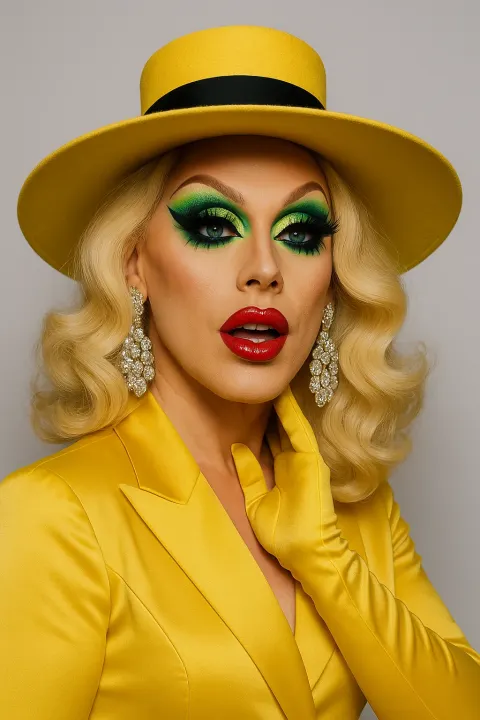 Drag Queen Makeup Portrait