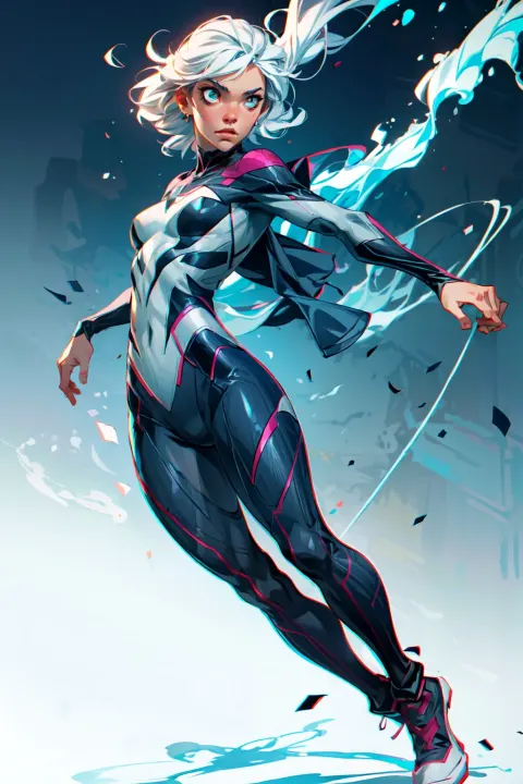 Spider Gwen Action Scene