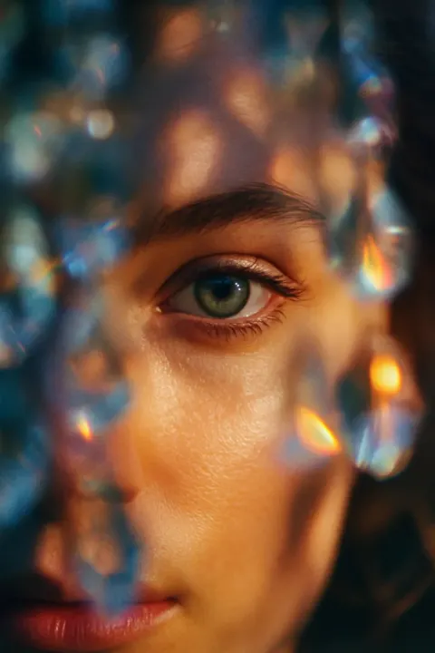Magical Crystal Eye Portrait